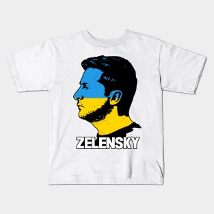 President Volodymyr Zelensky Kids T-Shirt